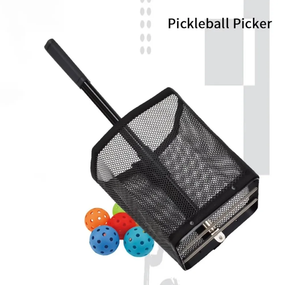 adjustable-height-pickleball-balls-picker-basket-large-capacity-fit-24-balls-pickleball-retriever-durable