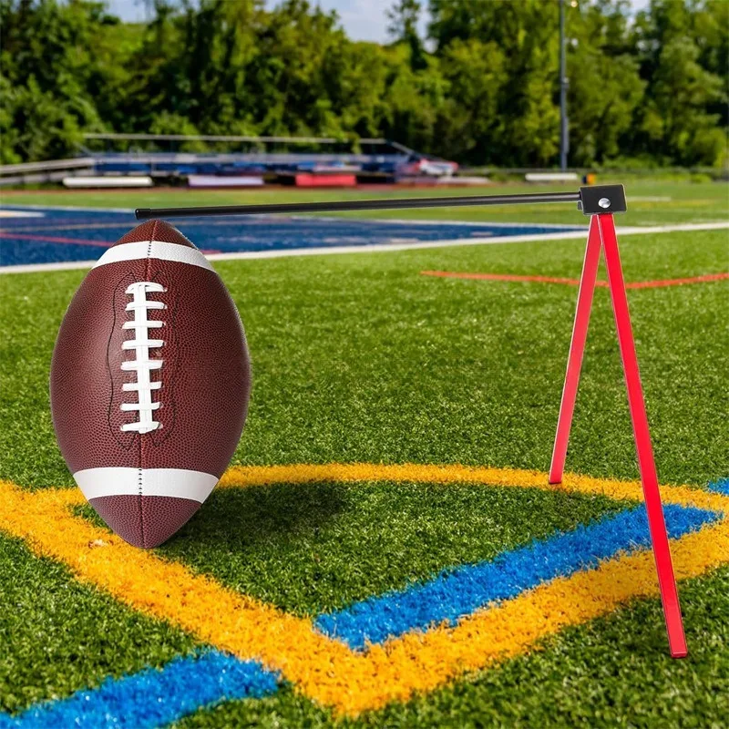 

Портативная подставка для отработки ударов по американскому футболу из высокопрочного материала, держатель для мяча для тренировок и практики