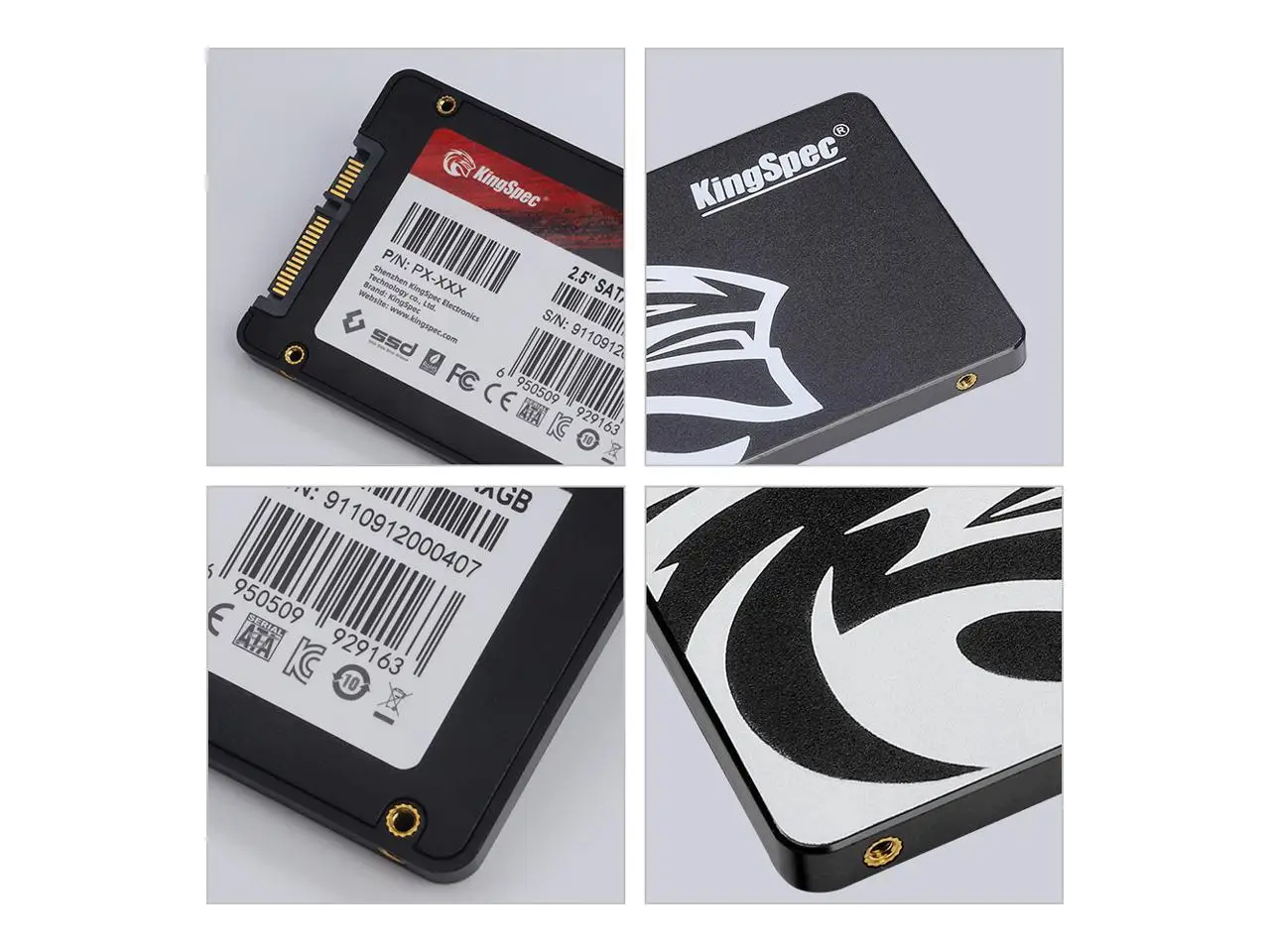 Ssd Kingspec 2.5 SATA3 Hdd 120Gb Ssd 240Gb 128Gb 1TB 500Gb Internal Solid State Hard Drive untuk Laptop Hard Disk Komputer Desktop