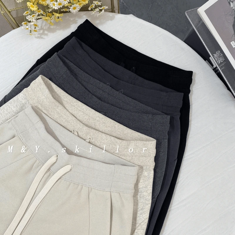 Pants Womens Chains Summer Chiffon Outdoor Pleated Vacation Flowy Airy Resort Beachwear Dotted Bubblegum Streetwear Multicolor