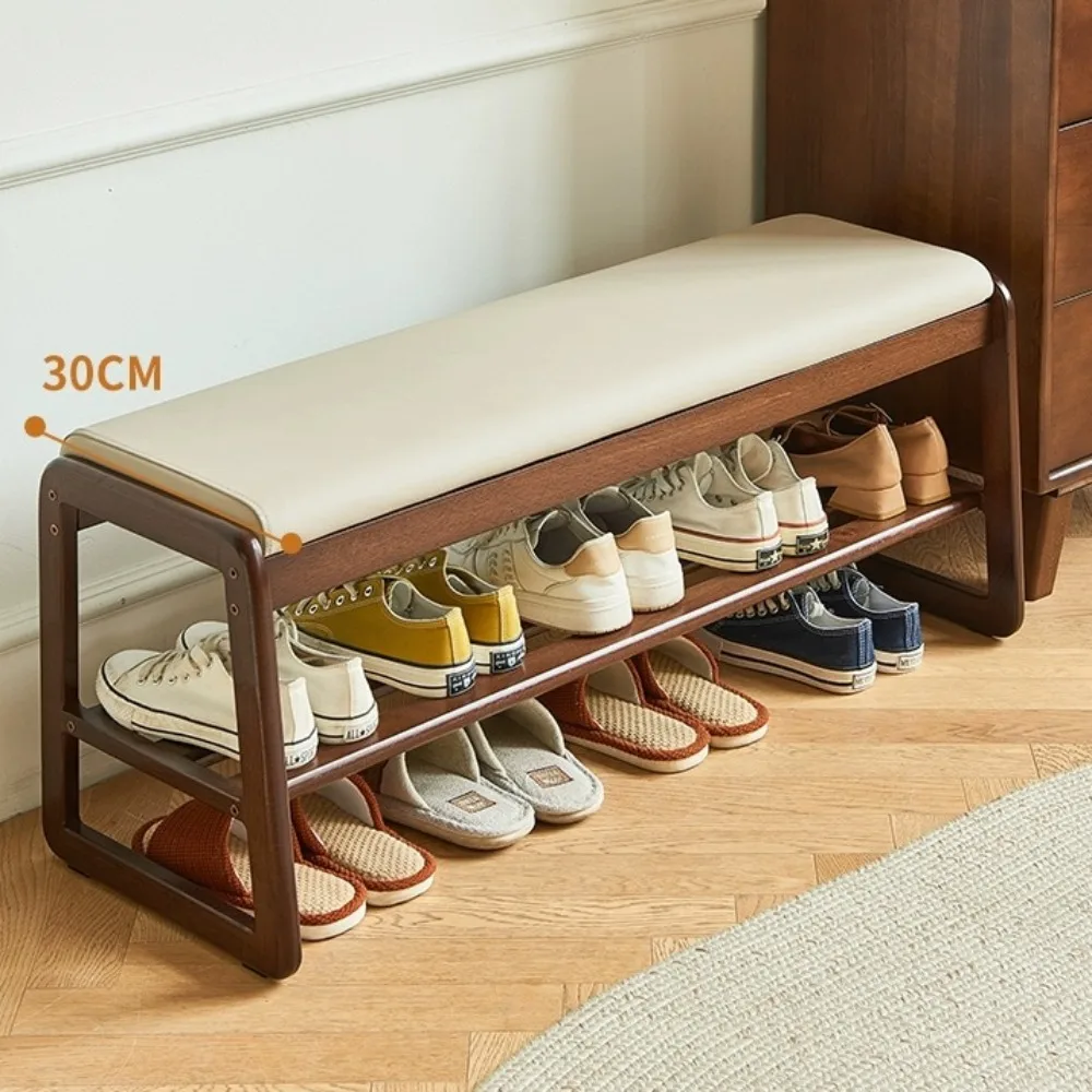 Soft Bag Rubber Wood Waterproof Solid Shoe Cabinet Anti Fouling Storage Rack Shoerack Organizer Furniture Zapatero Furniture