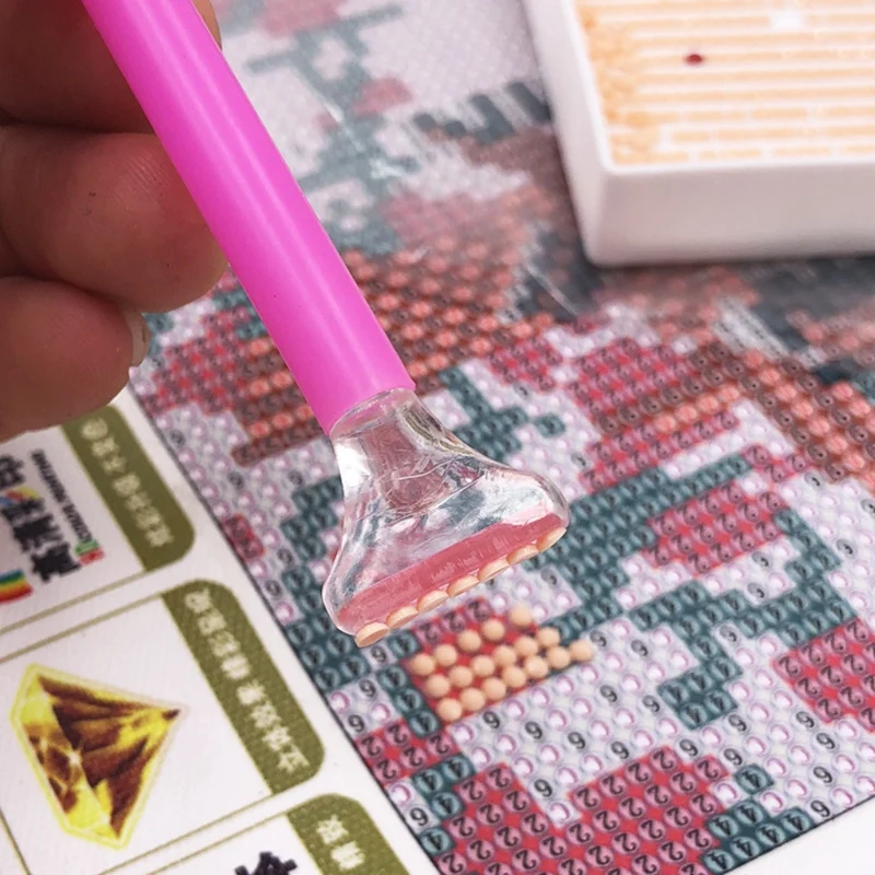 Analyste d'outils de peinture 5D avec rouleau, comme indiqué pour l'art de la peinture au diamant, accessoires, 66 pièces