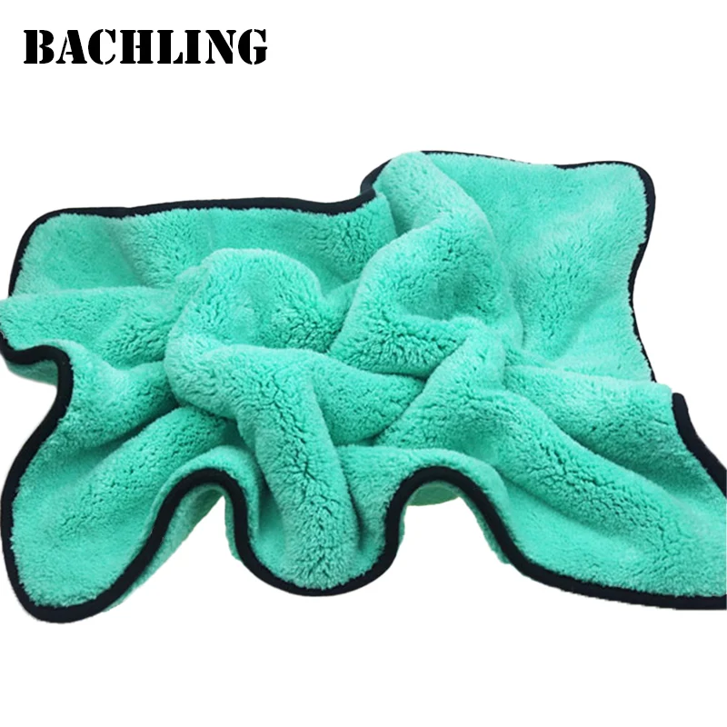 1Pcs Super Soft Premium Microfiber Drying Cltoth Deluxe Towel Household Cleaning Cloths Ultra Absorbancy Aqua Car Wash Towel