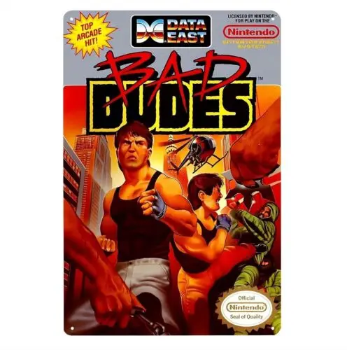 1Z,Bad Dudes Nes Re… - image
