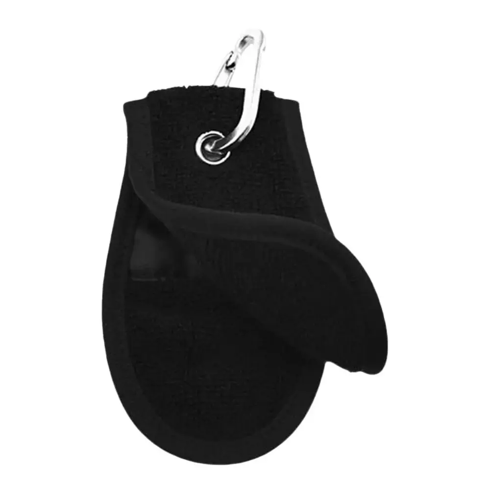 Training Aids Golf Ball Cleaning Towel Soft Skin With Hanging Clip Dry Towels Golfer Super Absorbent Comfortable