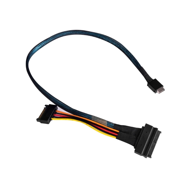 

Oculink SFF8611 Data Extension Cable SFF-8611 to SFF-8639 Server Data Transfer Line NVME PCIe SSD Cable for Mainboard