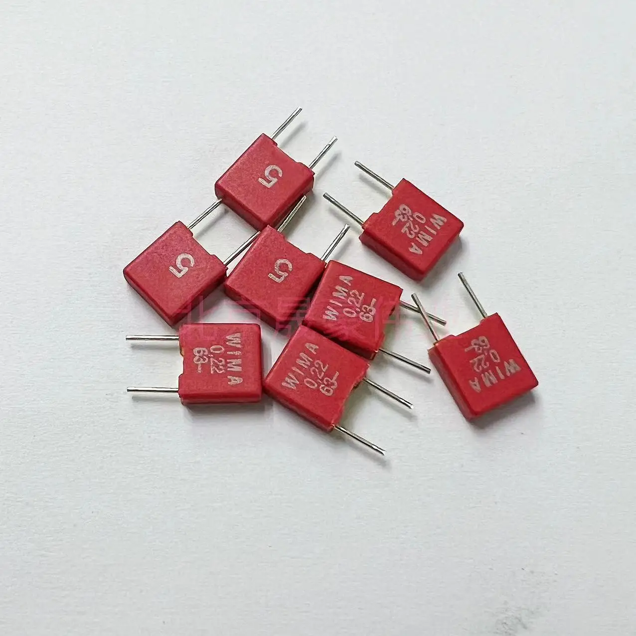 

10PCS German WIMA Weimar capacitor 63V220NF 63V224 63V0.22UF 224 pitch 5MM audio capacitor error 5%