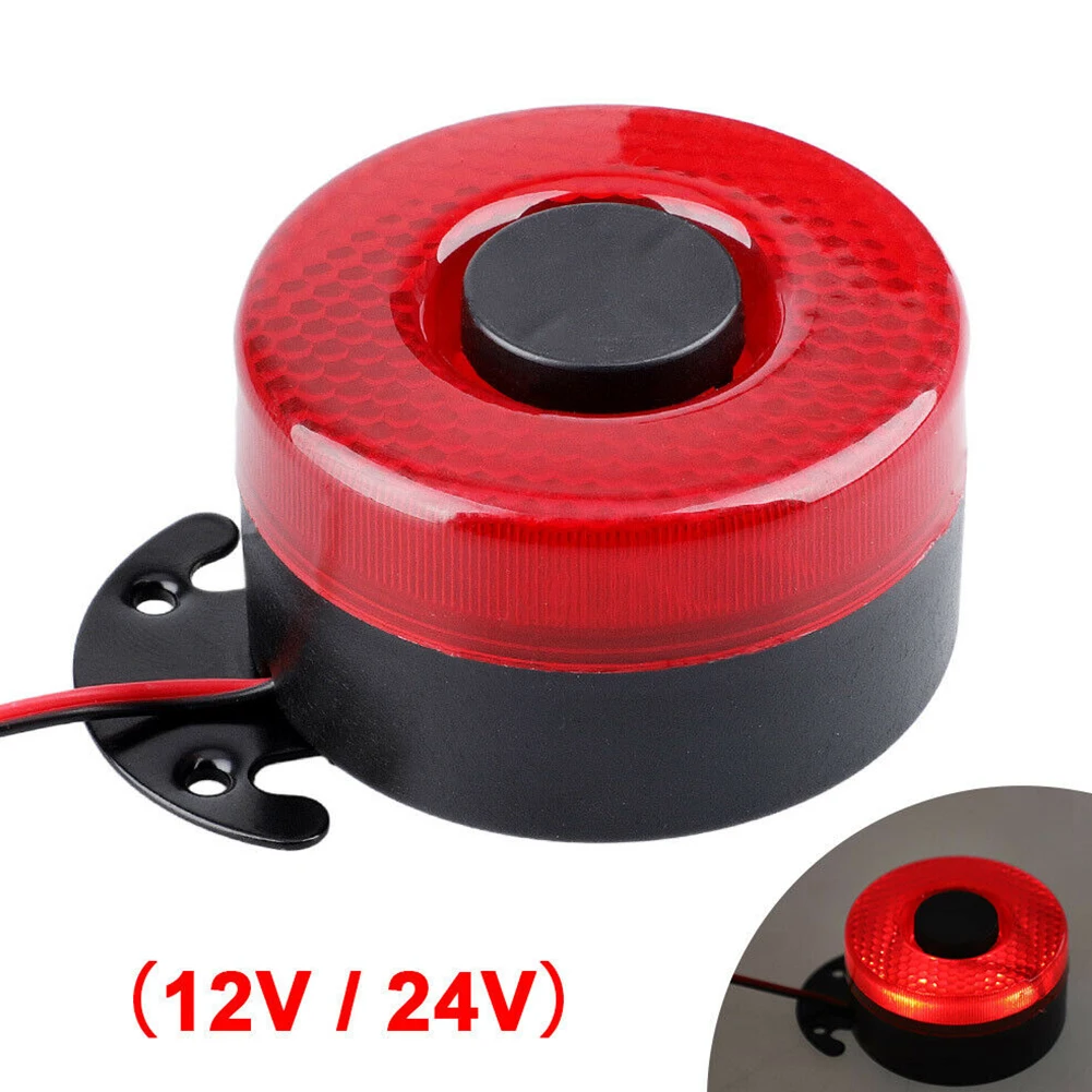 

DC 12V-24V 105dB Auto Buzzer Horn Sound Signal Backup Alarms Horns With LED Beep Reverse Horn For Car Truck Alarms Horns