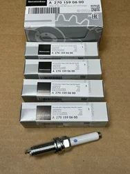 A2701590600 For Mercedes-Benz CLA45 AMG GLA45 AMG New 4-Piece Set Spark Plug Original 2701590600