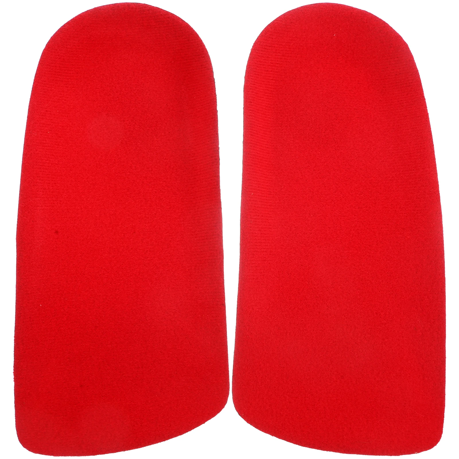 

1 Pair Arch Support Insoles For Flat Feet L-Shape Leg Orthotic Insoles Size Xl Red Basketball Hiking Running Foot Care Tool
