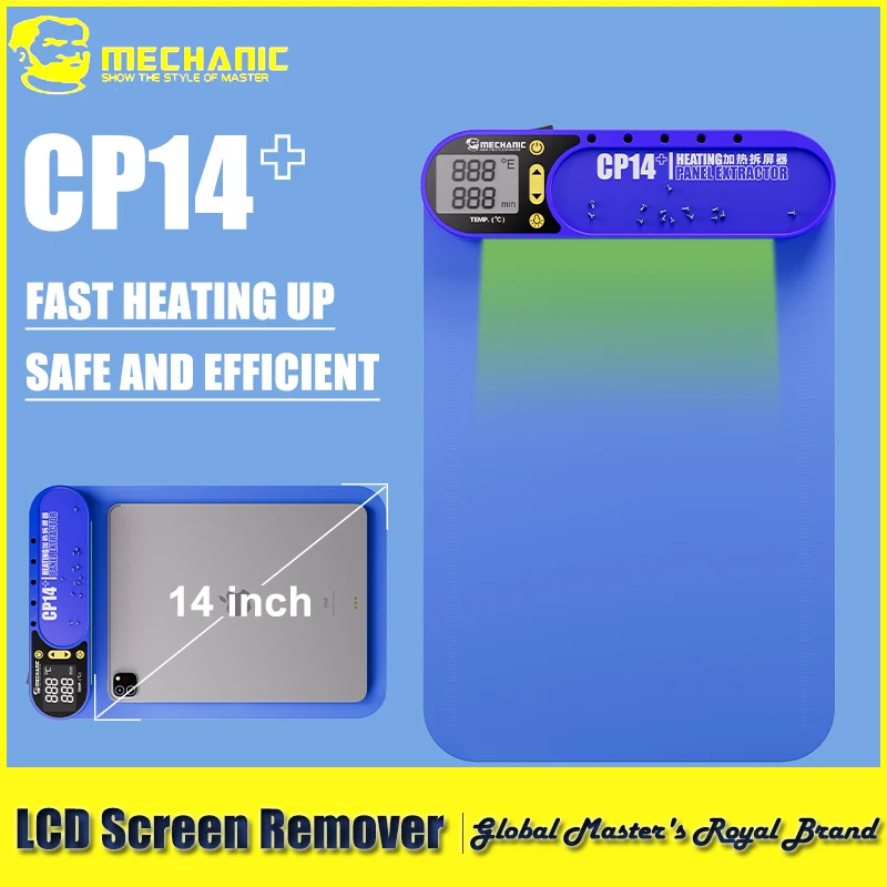 

MECHANIC CP14+ LCD Screen Removal Heating Separator Silicone Pad for Mobile Phone IPad Repair Screen Removal Silicone Pad Tools