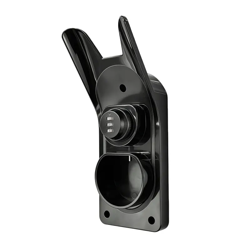 For Type 2 Connector EU Plug ForElectric Car Charging Gun Head Socket Wall Mount Bracket Universal EV Charger Cable Holder