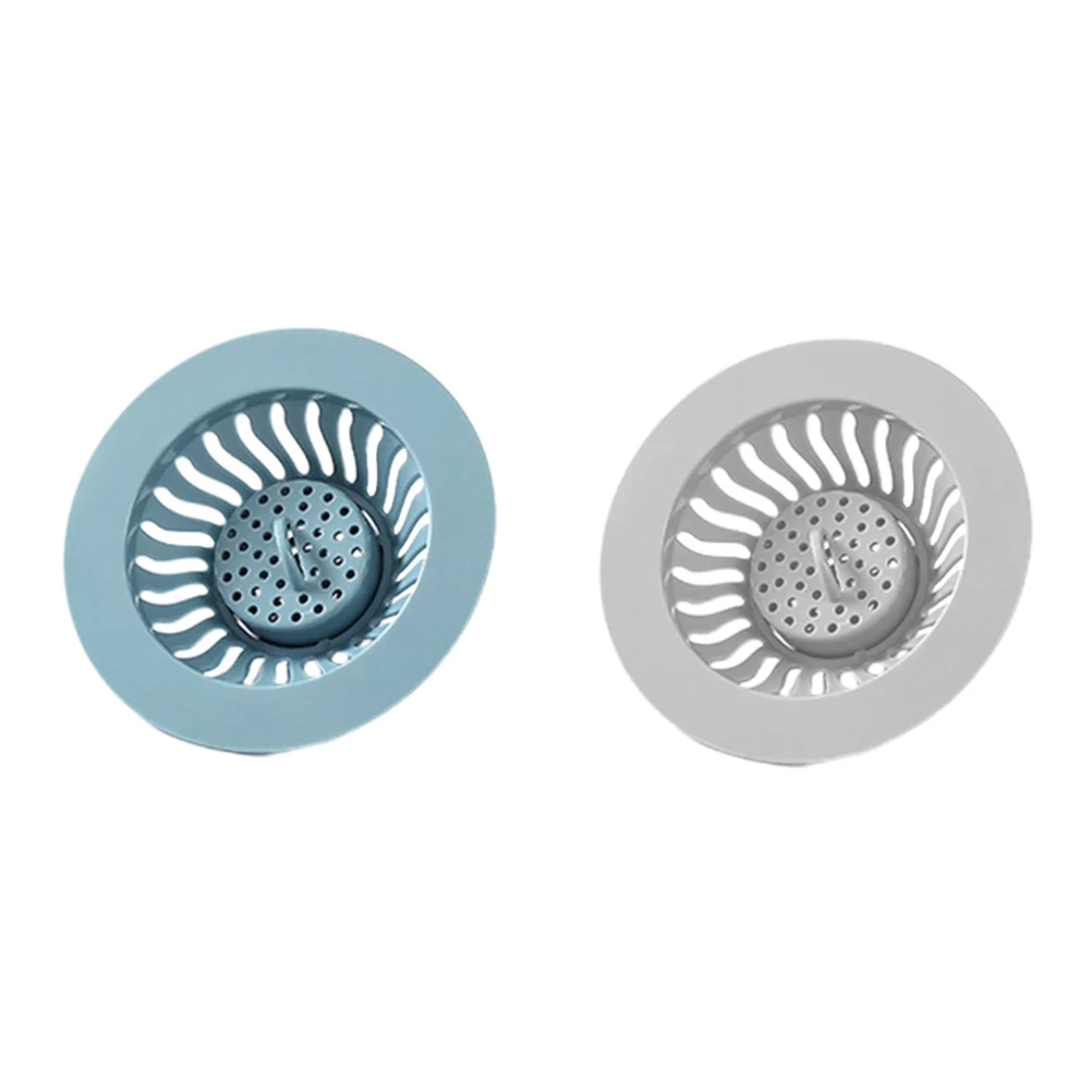 

2 Pcs Sink Strainer Bathroom Filter Net Screen Basket Floor Drain Cover Kitchen