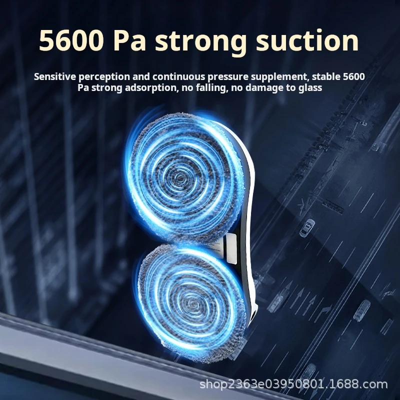 Window cleaning robot automatic household window cleaning glass artifact double-sided water spray cleaning