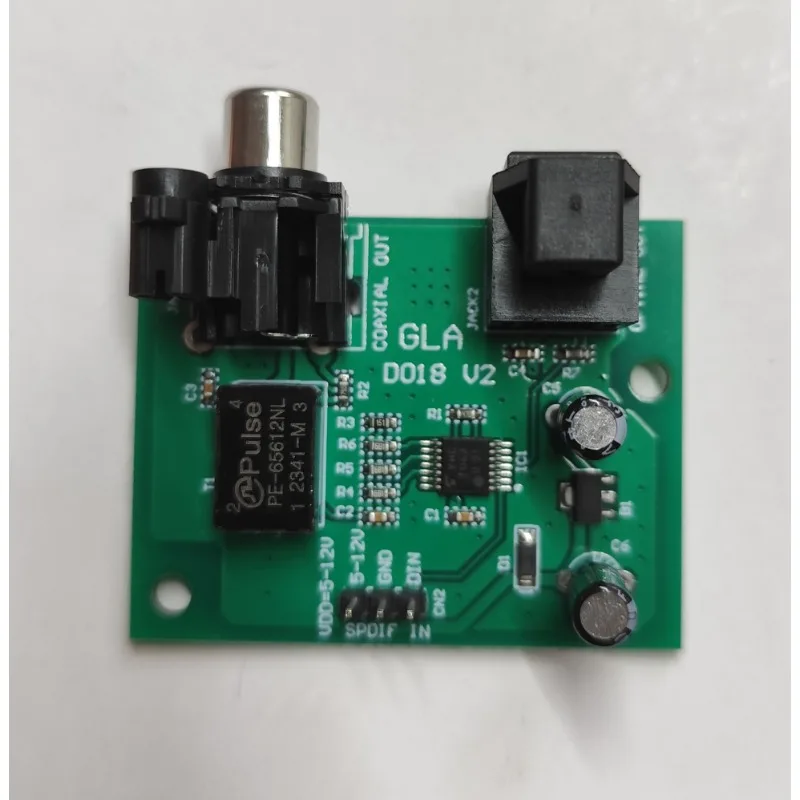 CD-ROM Drive Turntable and CD Player with Coaxial Fiber Output Board