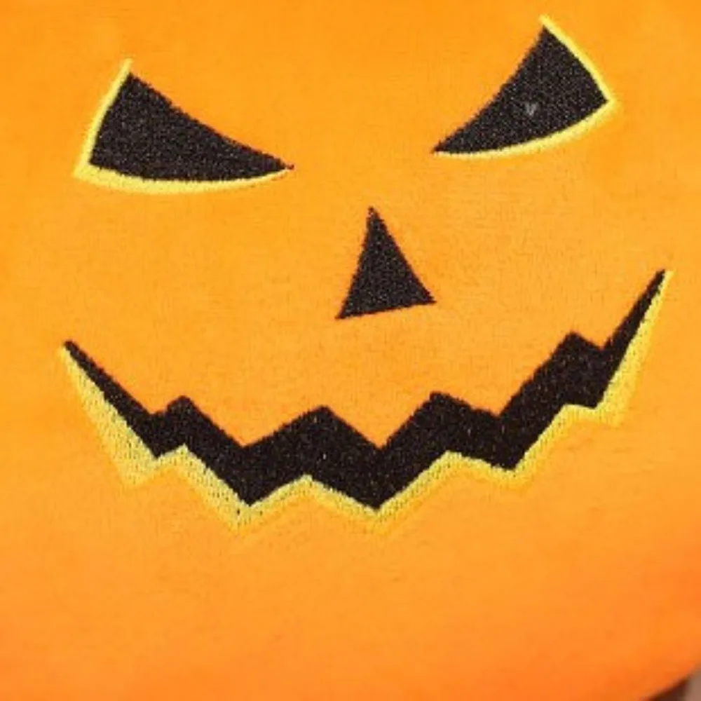 

Wearing Hat Pumpkin Demon Doll Stuffed Soft Halloween Plush Toy Funny PP Cotton Halloween Pumpkin Throw Pillow Festival Theme