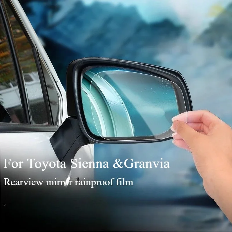 トヨタ-2022-シエナバックミラーバックミラー防雨フィルム修正されたカー用品新国産セナに適しています