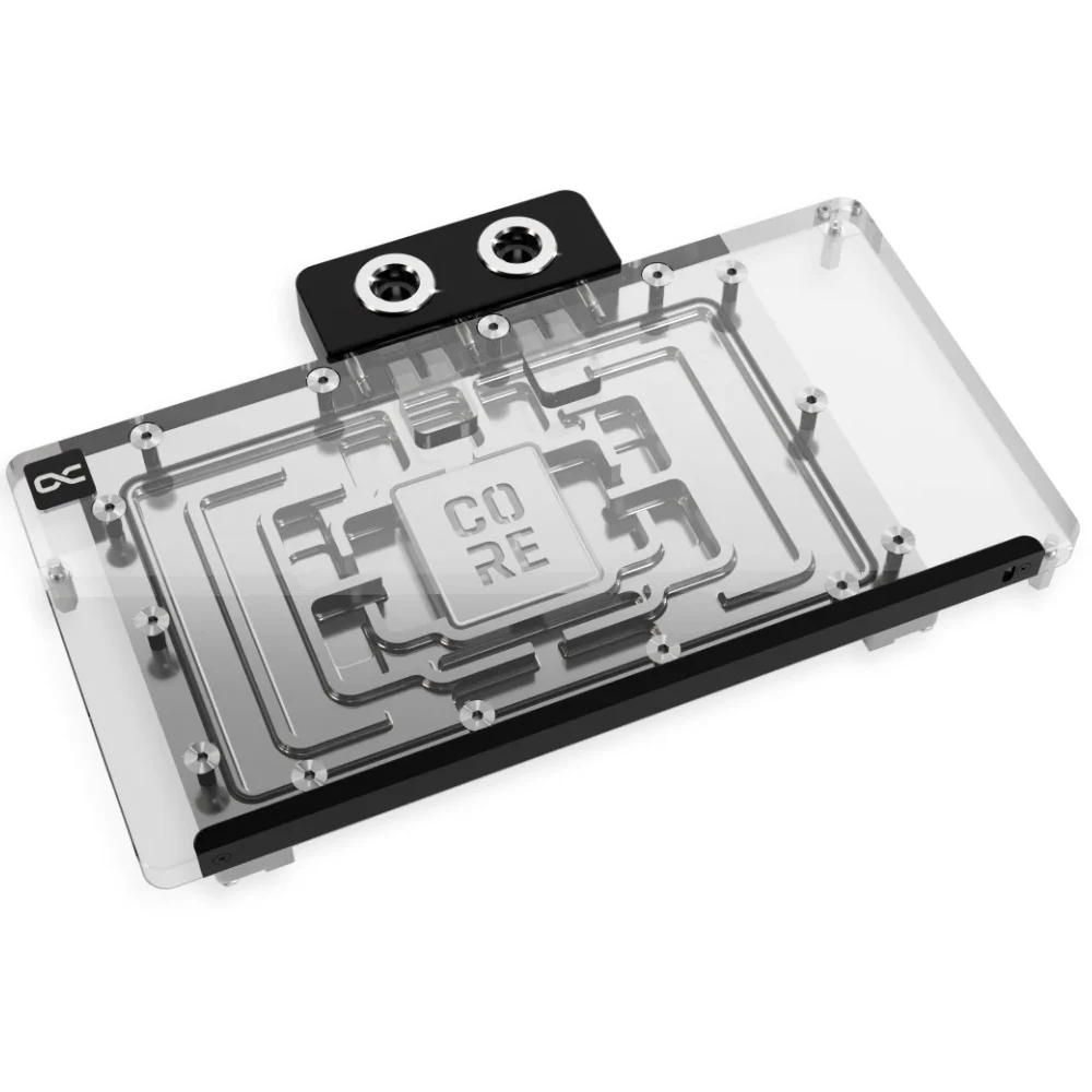 Alphacool Core GPU Water Block Serve For Zotac Gaming GeForce RTX 5090 AMP Extreme Infinity,Solid OC Card Cooler With Backplate