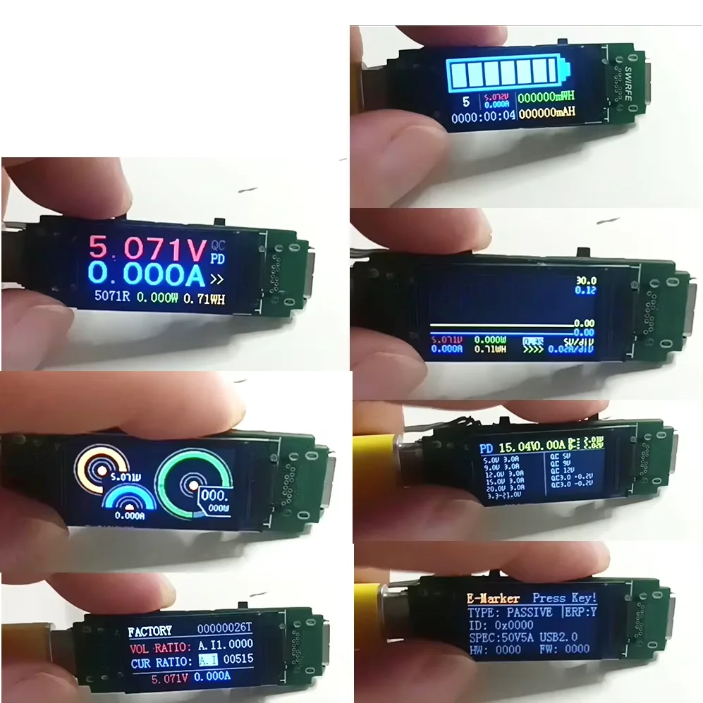 USB Type-C Tester PD Decoy Fas - đánh giá và giá Usb Ammeter Tester