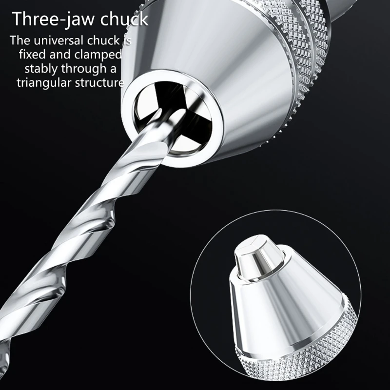 

Multifunction Hand Drill Includes 10Pcs Twist Drill Bits (0.8-3mm) Great For Beads Models And Art Projects high quality