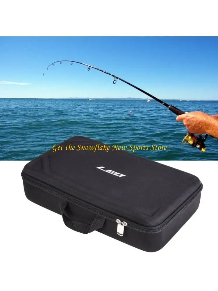 

E56D Fishing Reel Box Protective Cover EVA Baitcasting Storage Bag Fishing Box Spinning-Reel Protective Case Pouches Sleeve