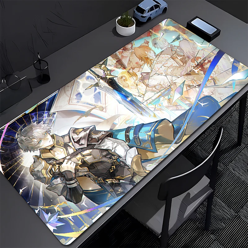 Mouse Pad Computer Honkai Star Rail Phainon Extended Desk Mat Laptop Cool Anime Gamer Keyboard Pad Gaming Accessories Mousepad