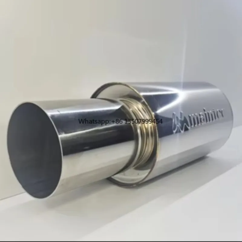 

N1 Universal Stainless Steel 304 1.5t Straight Pipe Tuning Muffler (OEM Custom) New High Performance Exhaust 1 Year