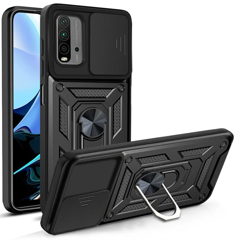 Shockproof Armor Case For Xiaomi Redmi 9T 10C Note 9 9S 10 11 11S Mi 12 Lite POCO X3 NFC M4 X4 Pro F3 F4 GT Camera Protect Cover