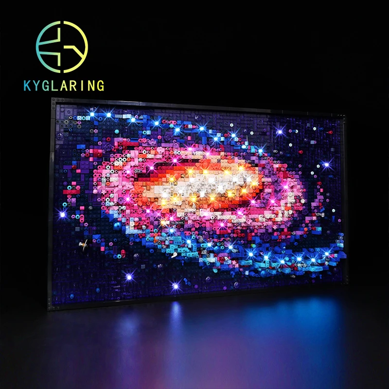 

Kyglaring Led Lighting Set DIY Toys For The Milky Way Galaxy 31212 Building Blocks Model (Not Included Building Blocks)