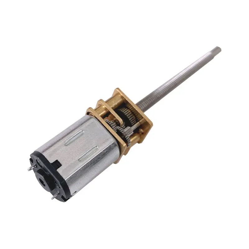Micro DC Reduction Motor GA12-N20-M3*34 Gear Motor with Lengthened Lead Screw High Torque 3V 6V 12V