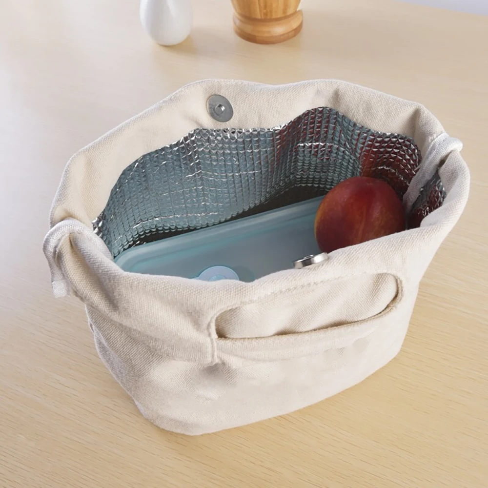 Borsa per il pranzo isolata borsa per il pranzo riutilizzabile con farfalla carina per donna uomo scatola da Picnic da lavoro regalo contenitore per