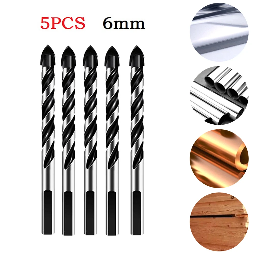 High Quality Drill Bit Triangular Replacement Set Glass High Hardness Porcelain Tile Power Tools Tungsten Carbide