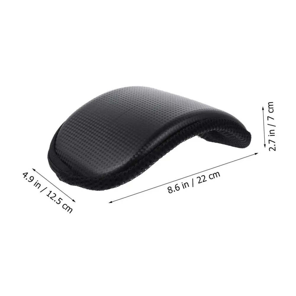 Tolex Portable Ski Goggles EVA Hard Case with Zipper Compact Lightweight Eyewear Storage Box for Easy Carrying Ski Accessories