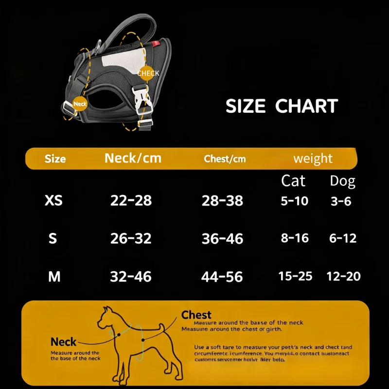 Tactical Cat Harness with 1.6m - No Pull Dog Harness review and price