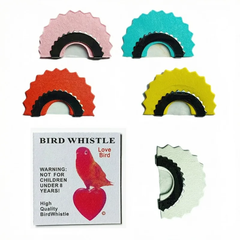 Magic Tongue Bird Whistle Bird Caller Imitate Warbler Tweeting Sound Funny Prank Toy Noisemaker for Party Novelty Gift Decor