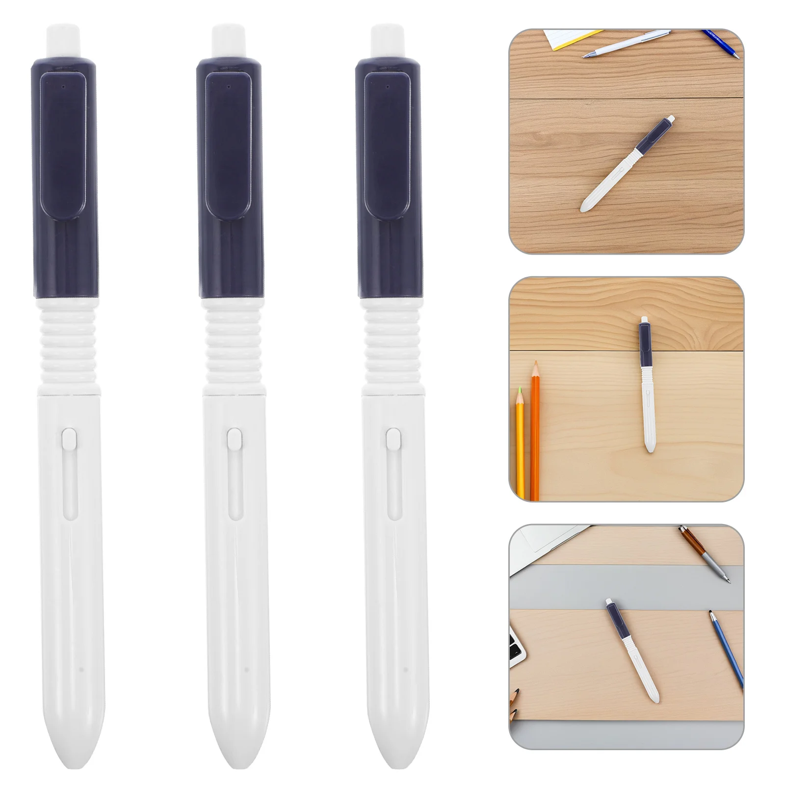 

5Pcs Retractable Water Spray Ballpoint Pen Cartoon Style Creative Prank Pen for Writing Office School Fun Game