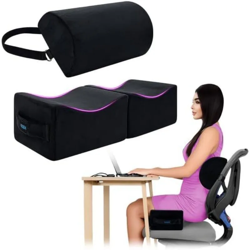 Postoperative Brazilian Hip Lift Back Support Pad Auxiliary Wedge Pillow Two-piece Cover