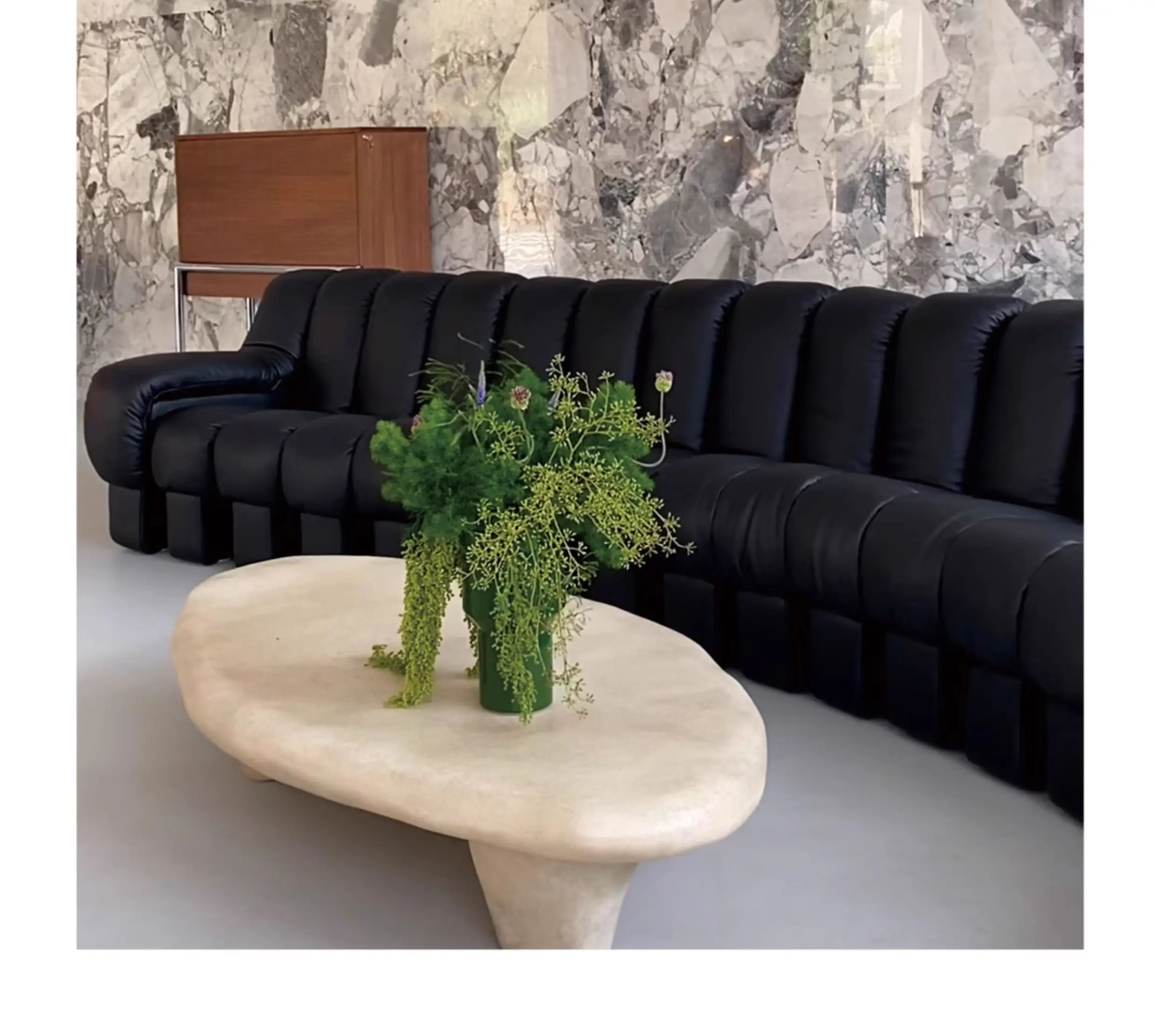 Stativ Couchtisch Wohnzimmer Wabi sagt Fiberglas