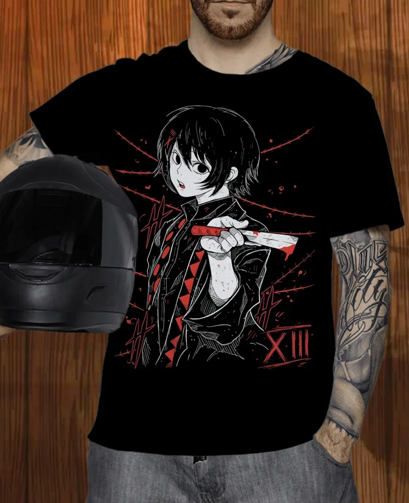 Juzo Suzuya T-Shirt Tokyo Ghoul Girl Kawaii Anime Manga Shirt Tee All Size