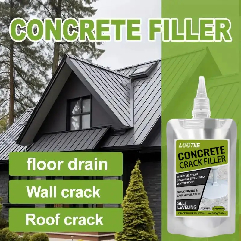 Quick-drying self-leveling concrete repair adhesive | joint sealant for wall/roof/floor Leakproof material outdoor tiles
