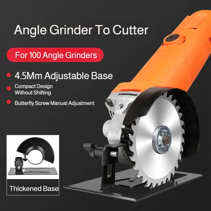 رف طاحونة الزوايا، قاعدة معدنية متعددة الوظائف، مجموعة أدوات عالمية، دعامة طاحونة زاوية التحويل، شفرة منشار البلاط لقطع #2