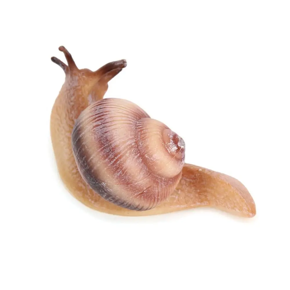 New Snail Figurine Toy Mini Animal Figures for Fairy Garden Micro Landscape Decor Snail Sculpture Gothic Decor Snail Statue