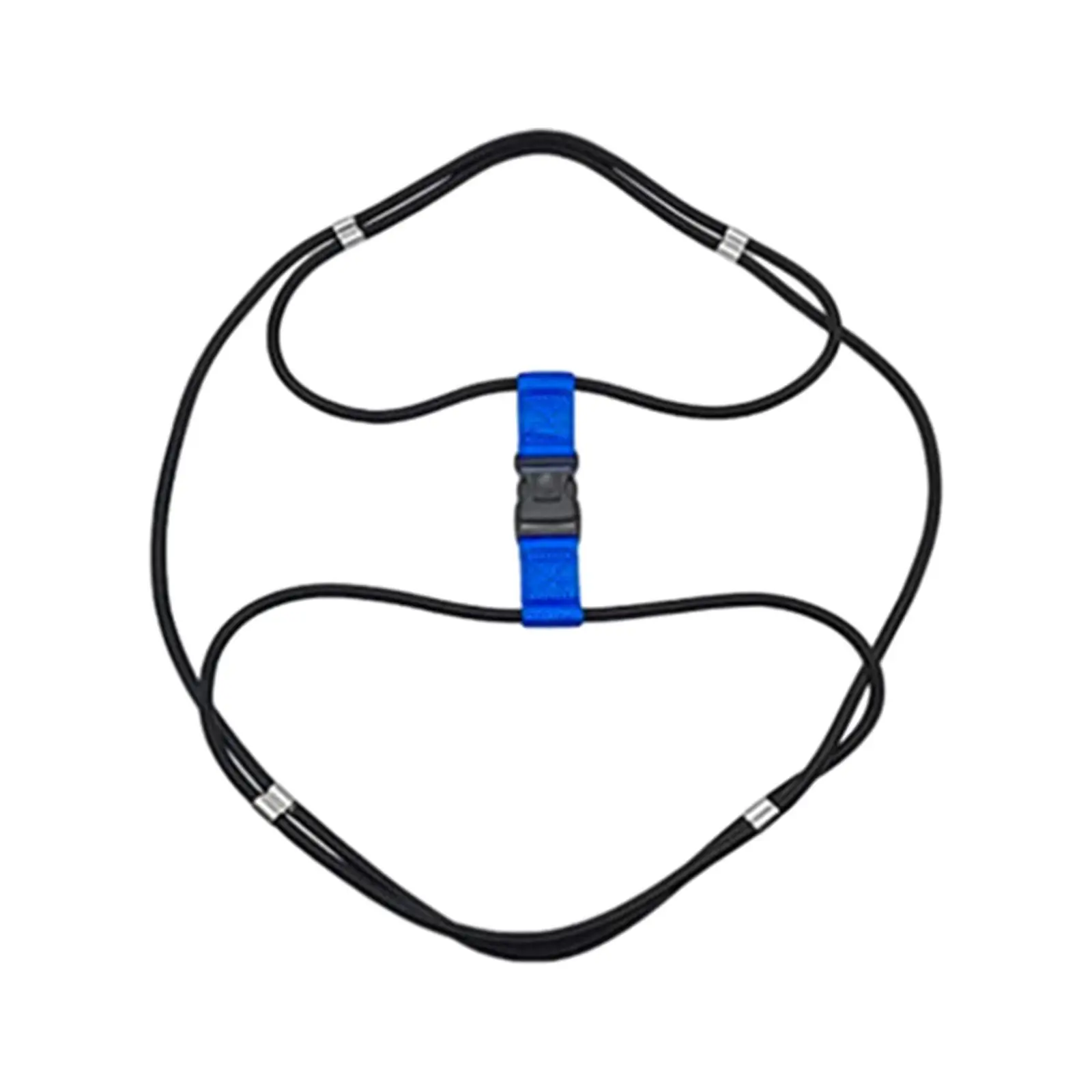 سلة المهملات قفل سلة المهملات توقف عالمي من Rummaging حبل بنجي قابل للتعديل للحيوانات السناجب الدببة الكلاب ساحة