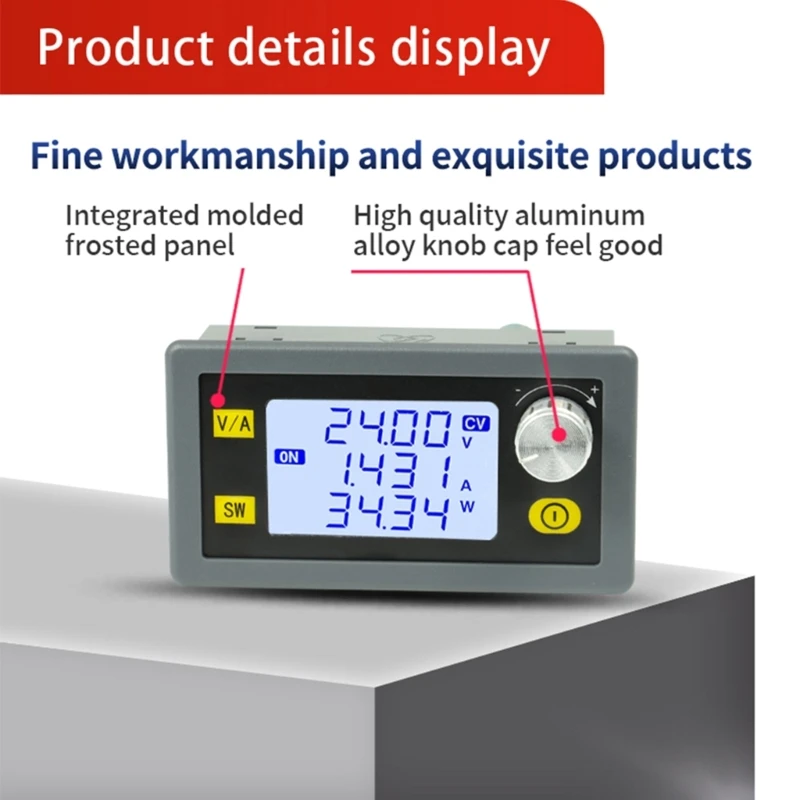 SK35H DC-DC Buck Boost Converter 4A 35W DC5-30V Input Power Modules Adjustable Regulated Power Supply for Laboratory