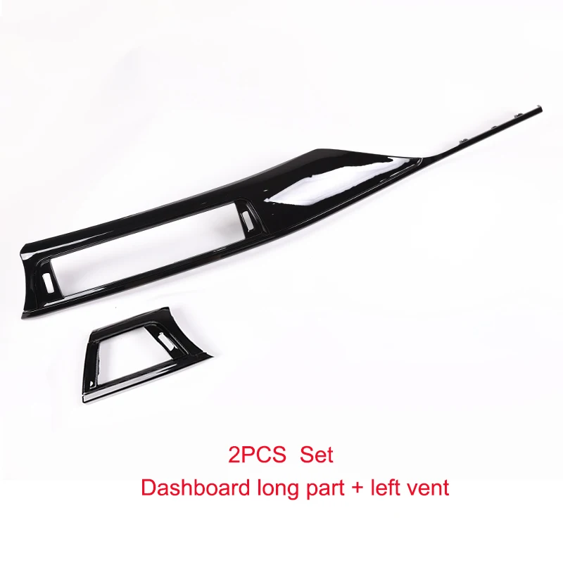 Glanzend Zwart Interieur Dashboard Vervanging Versieringen voor BMW 3 4 serie 3GT F30 F31 F32 F34 F36 F80 Touring Accessoires onderdelen