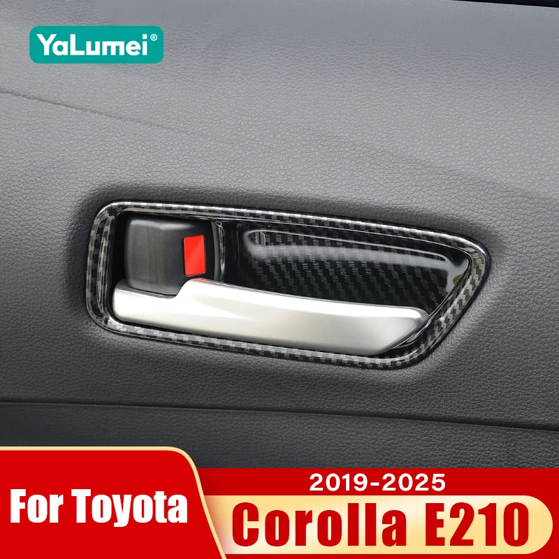 Für Toyota Corolla E210 2019 2020 2021 2022 2023 2024 2025 Hybrid Auto Innen Türgriff Tür Schüssel Abdeckung dekoration Zubehör
