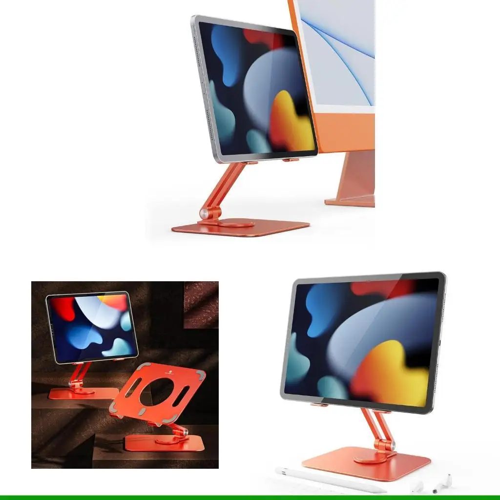

U55C Foldable Tablet PC Stand Adjustable Pad Holder Bracket for Phone Pad Tablet