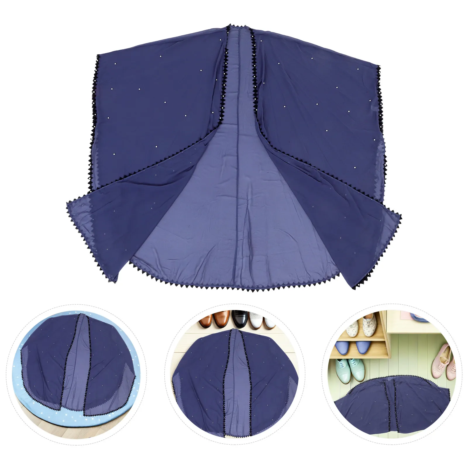 

Свободный крой: кружевное пальто-абайя для женщин, модный легкий кардиган-макси с жемчужной отделкой, сетчатый, дышащий, свободный крой