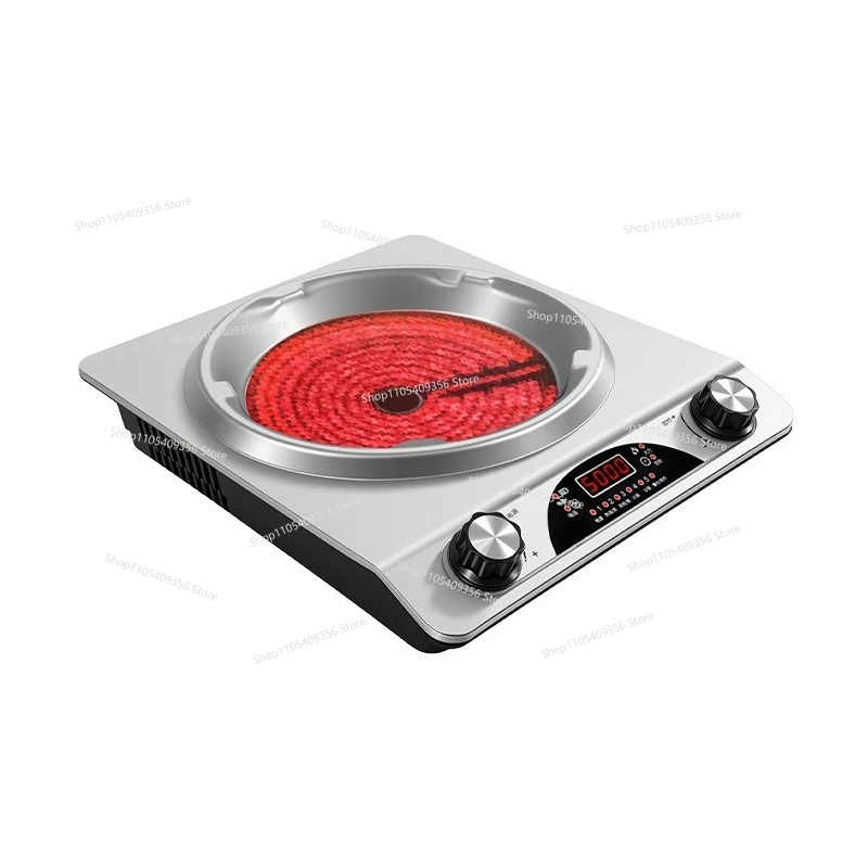 For The New Electric Ceramic Stove Concave 5000 High Power, Do Not Pick The Pot Fire Hot Pot Cooking Household Multi-function