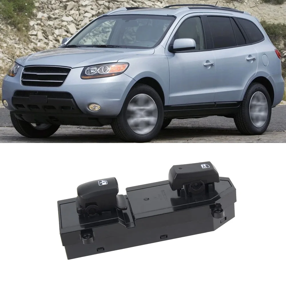 

10 Pins Front Right RH Window Sub Switch Fit For Hyundai Santa Fe 2007-2012 93575-2B000 935752B000 935 752B000S4